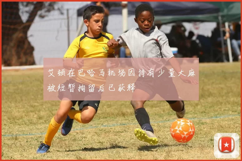 艾顿在巴哈马机场因持有少量大麻被短暂拘留后已获释